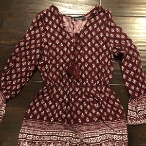 Cotton on printed romper